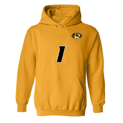 Missouri - NCAA Women's Volleyball : Zoey Matias-Lopez - Replica Shersey Hooded Sweatshirt-0