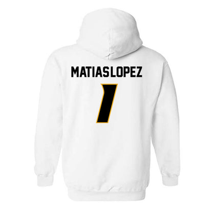 Missouri - NCAA Women's Volleyball : Zoey Matias-Lopez - Replica Shersey Hooded Sweatshirt-1