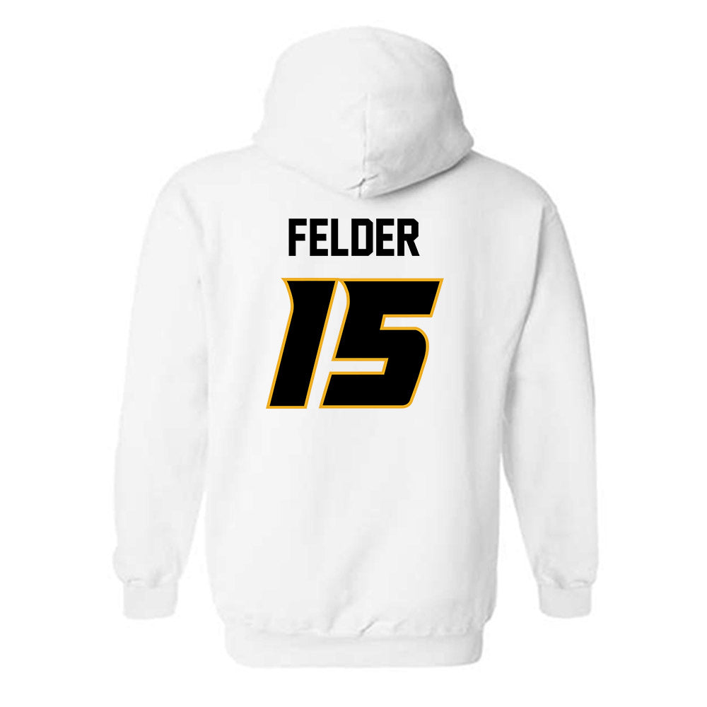 Missouri - NCAA Women's Volleyball : Paige Felder - Replica Shersey Hooded Sweatshirt-1
