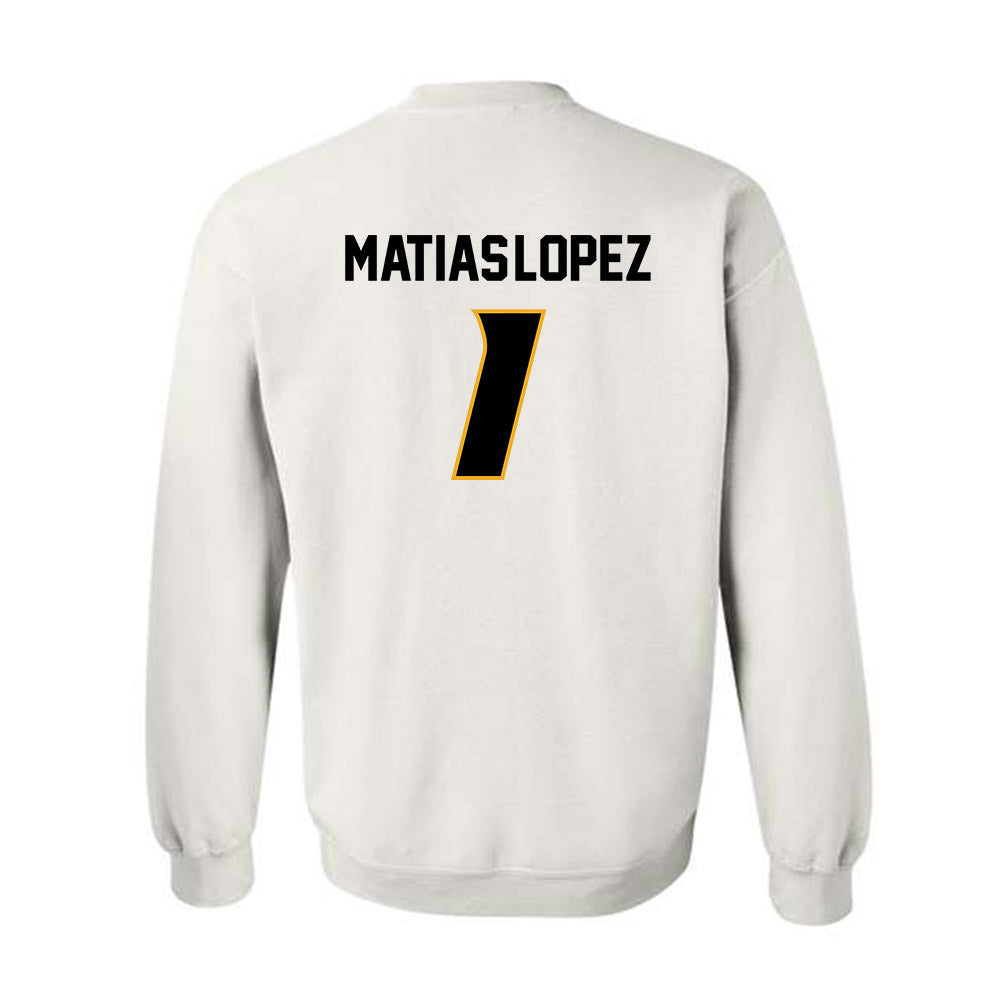 Missouri - NCAA Women's Volleyball : Zoey Matias-Lopez - Replica Shersey Crewneck Sweatshirt-1