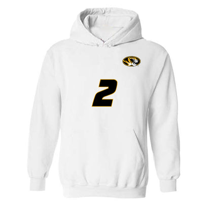 Missouri - NCAA Women's Volleyball : Sierra Dudley - Replica Shersey Hooded Sweatshirt-0