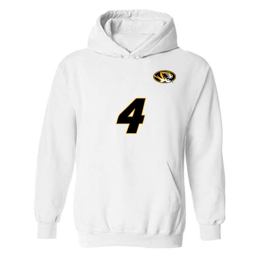 Missouri - NCAA Women's Volleyball : Ainoah Cruz - Replica Shersey Hooded Sweatshirt-0