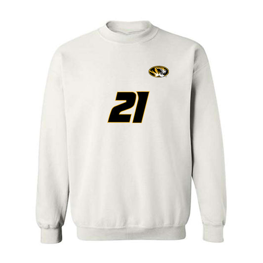 Missouri - NCAA Women's Volleyball : Lydia Stahley - Replica Shersey Crewneck Sweatshirt-0