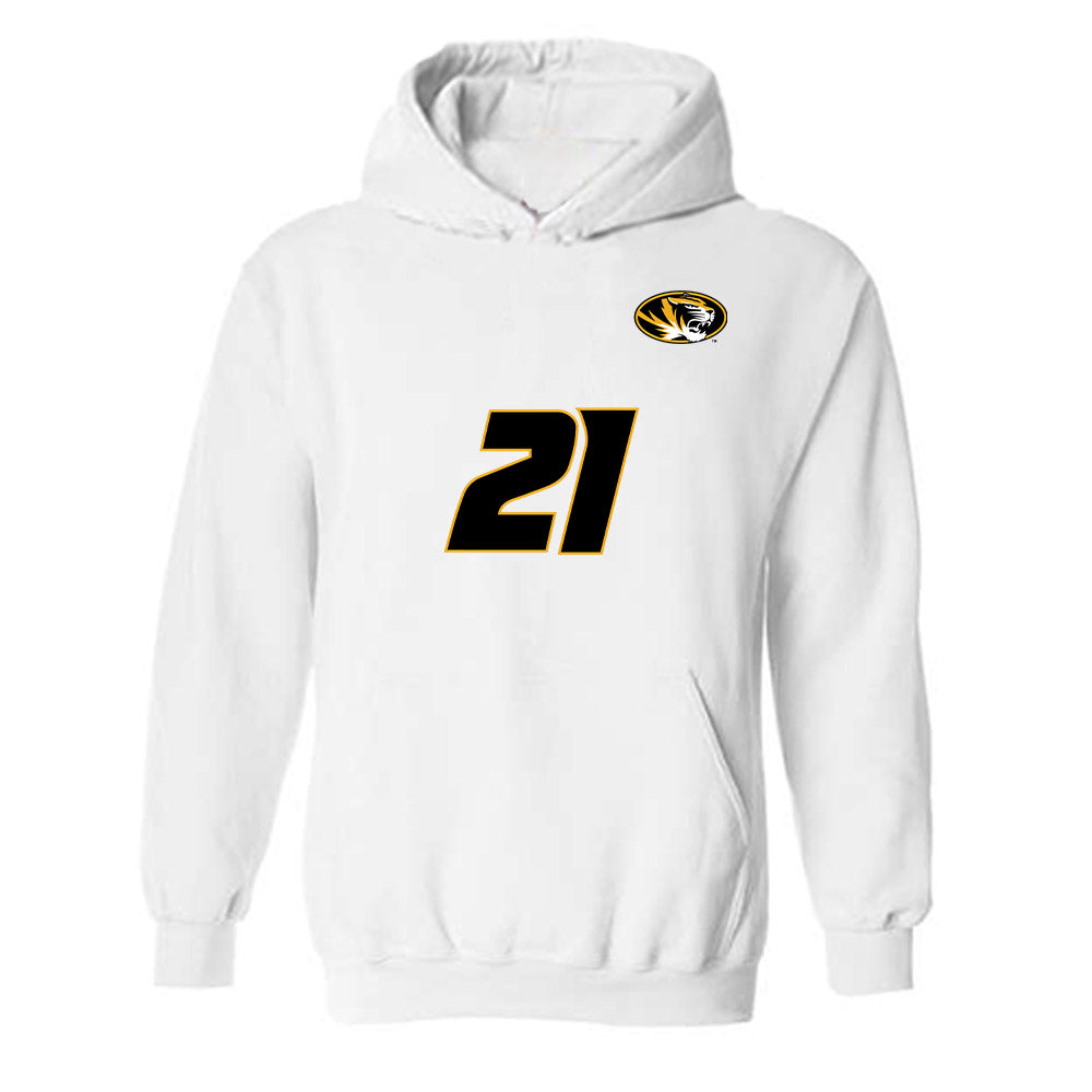Missouri - NCAA Women's Volleyball : Lydia Stahley - Replica Shersey Hooded Sweatshirt-0