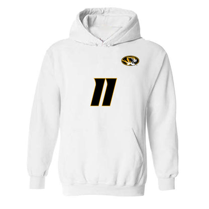 Missouri - NCAA Women's Volleyball : Eva Smith - Replica Shersey Hooded Sweatshirt-0