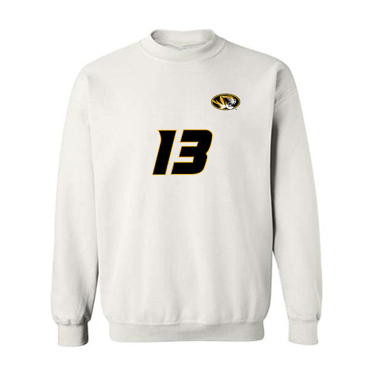 Missouri - NCAA Women's Volleyball : Piper Batie - Replica Shersey Crewneck Sweatshirt-0