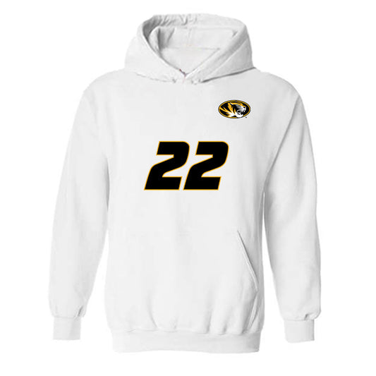 Missouri - NCAA Women's Volleyball : Millie Bauer - Replica Shersey Hooded Sweatshirt-0