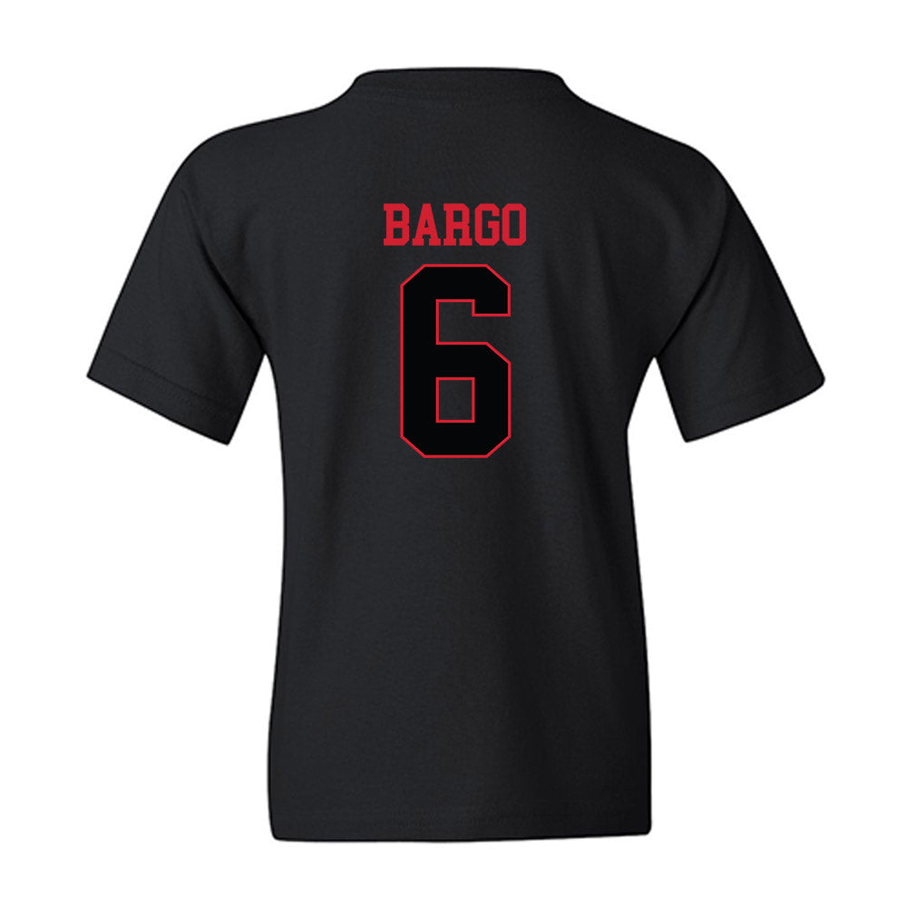 NC State - NCAA Baseball : Dalton Bargo - Replica Shersey Youth T-Shirt-1