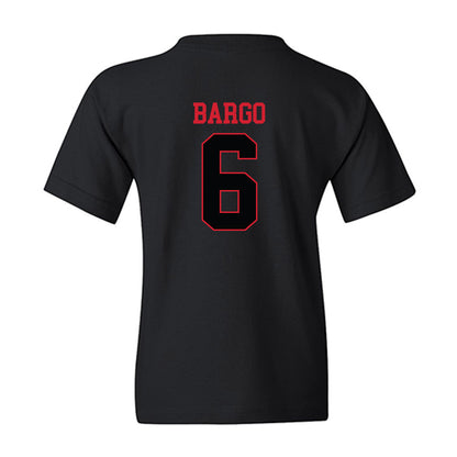 NC State - NCAA Baseball : Dalton Bargo - Replica Shersey Youth T-Shirt-1