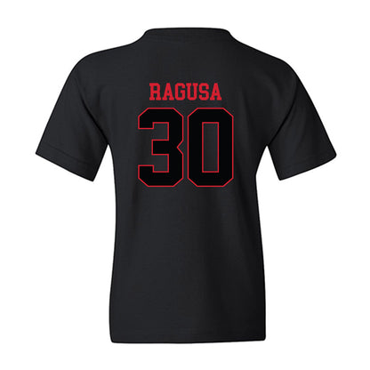 NC State - NCAA Baseball : Mikey Ragusa - Replica Shersey Youth T-Shirt-1