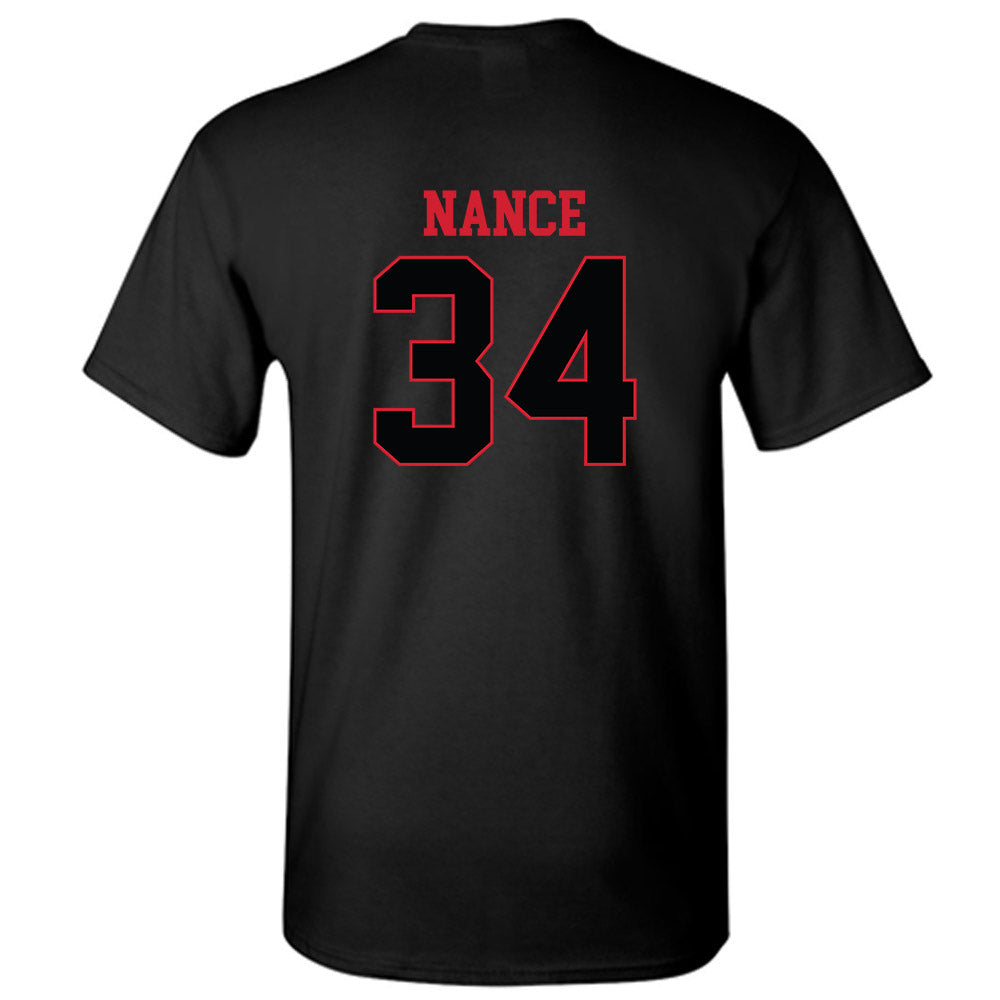 NC State - NCAA Baseball : Anderson Nance - Replica Shersey T-Shirt-1