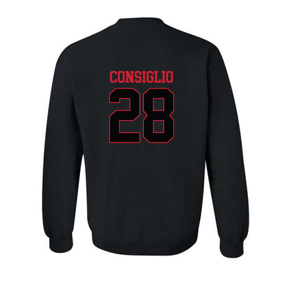 NC State - NCAA Baseball : Cooper Consiglio - Crewneck Sweatshirt Replica Shersey