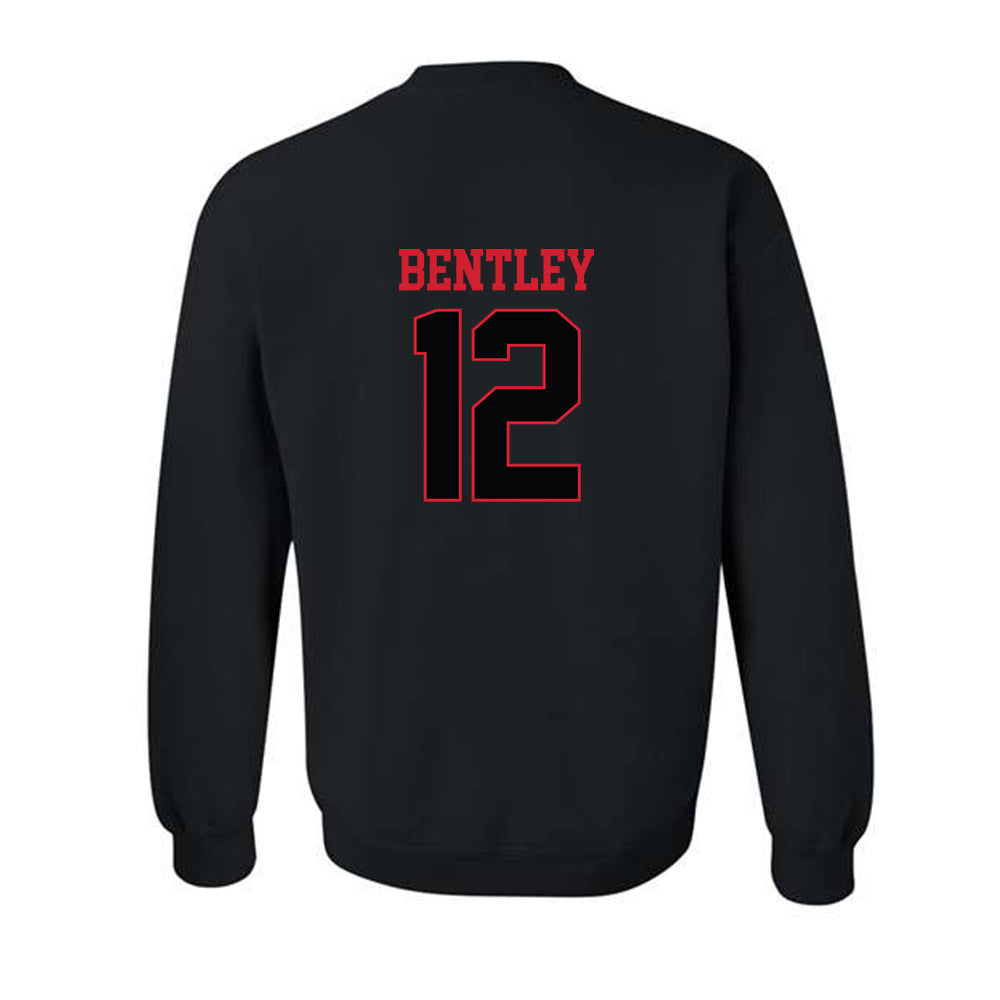 NC State - NCAA Baseball : Quinn Bentley - Replica Shersey Crewneck Sweatshirt-1