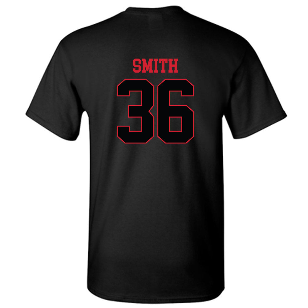 NC State - NCAA Baseball : Jacob Smith - Replica Shersey T-Shirt-1