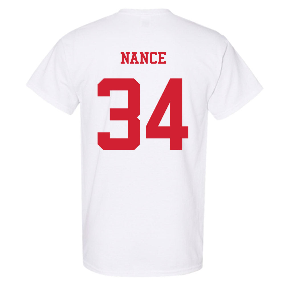 NC State - NCAA Baseball : Anderson Nance - Replica Shersey T-Shirt-1