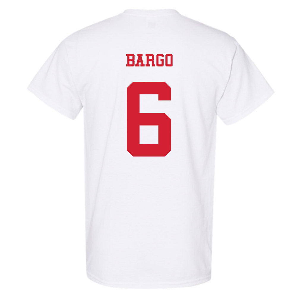 NC State - NCAA Baseball : Dalton Bargo - Replica Shersey T-Shirt-1