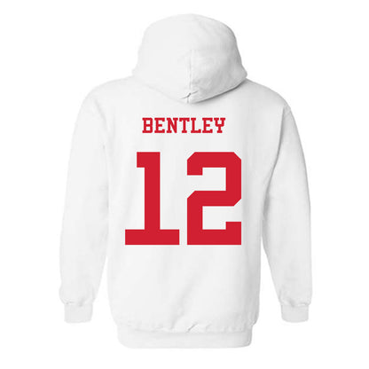 NC State - NCAA Baseball : Quinn Bentley - Replica Shersey Hooded Sweatshirt-1