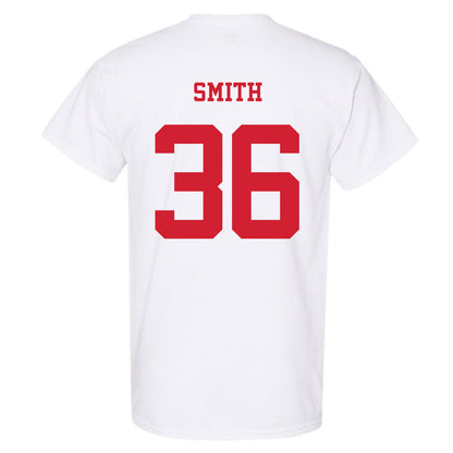 NC State - NCAA Baseball : Jacob Smith - Replica Shersey T-Shirt-1