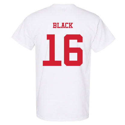 NC State - NCAA Baseball : Collins Black - Replica Shersey T-Shirt-1