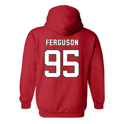 NC State - NCAA Football : Jacquey Ferguson - Replica Shersey Hooded Sweatshirt-1