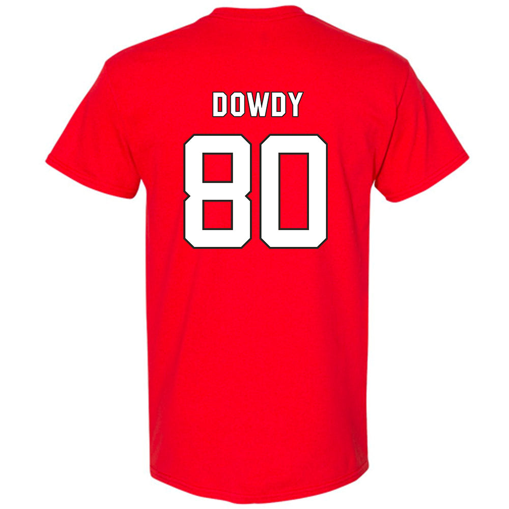 NC State - NCAA Football : Ethan Dowdy - Replica Shersey T-Shirt-1
