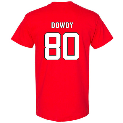 NC State - NCAA Football : Ethan Dowdy - Replica Shersey T-Shirt-1
