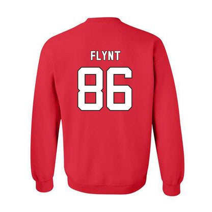 NC State - NCAA Football : Ian Flynt - Replica Shersey Crewneck Sweatshirt-1
