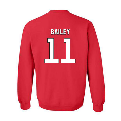 NC State - NCAA Football : CJ Bailey - Replica Shersey Crewneck Sweatshirt-1