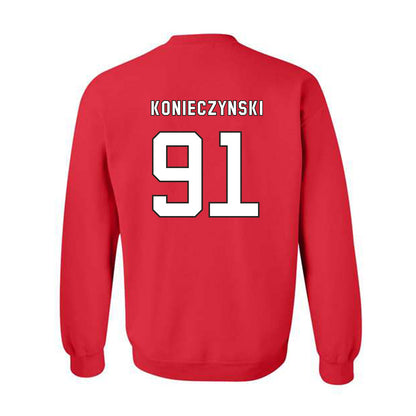 NC State - NCAA Football : Nick Konieczynski - Crewneck Sweatshirt