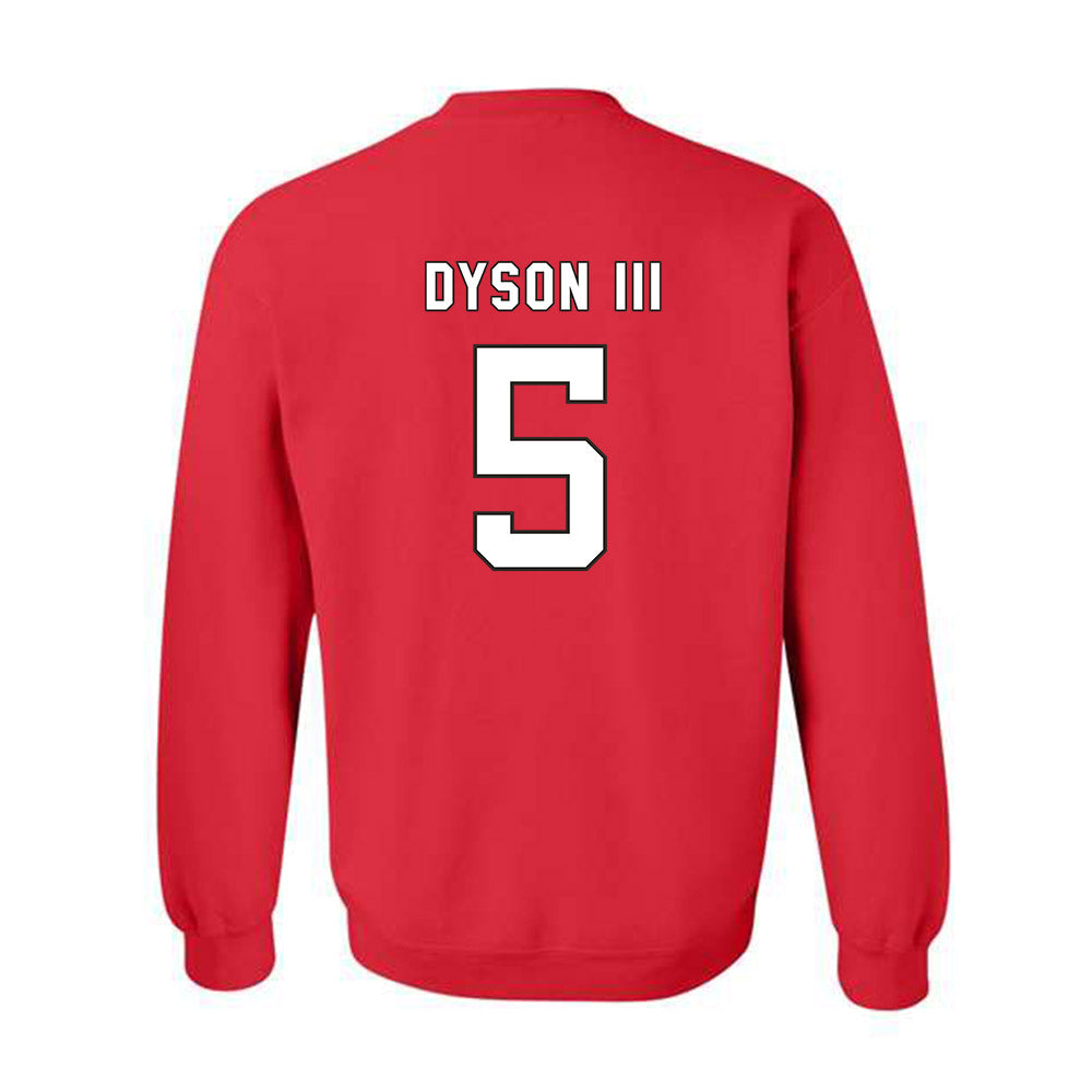 NC State - NCAA Football : Harvey Dyson III - Replica Shersey Crewneck Sweatshirt-1