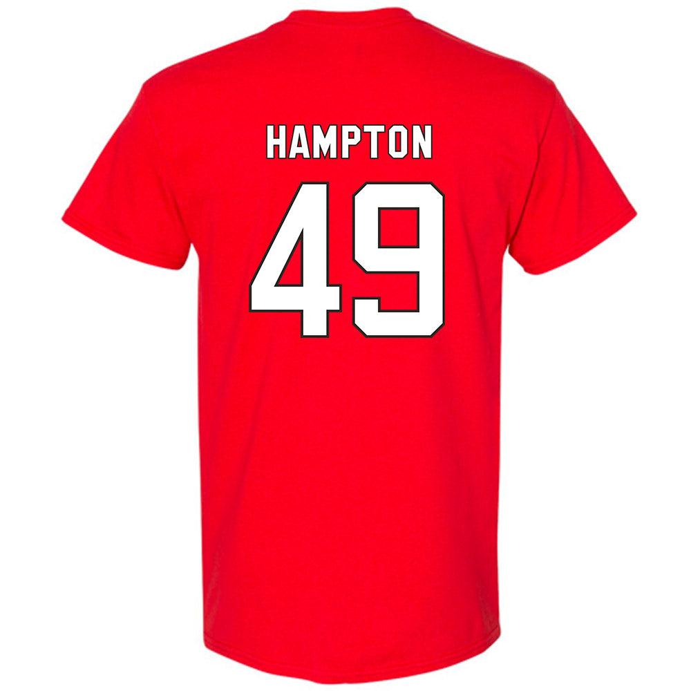 NC State - NCAA Football : Jailun Hampton - Replica Shersey T-Shirt-1