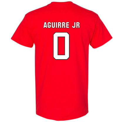 NC State - NCAA Football : Raul Aguirre JR - Replica Shersey T-Shirt-1