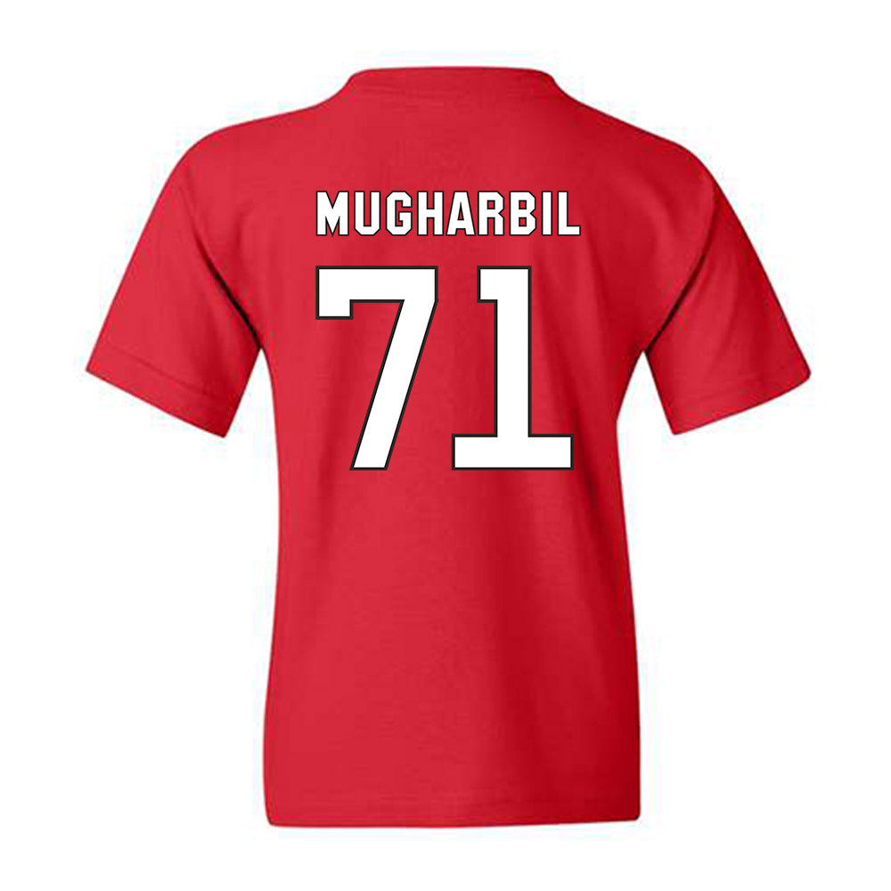 NC State - NCAA Football : Yousef Mugharbil - Replica Shersey Youth T-Shirt-1