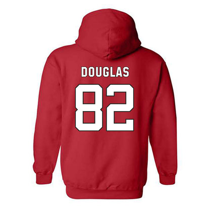 NC State - NCAA Football : Preston Douglas - Replica Shersey Hooded Sweatshirt-1