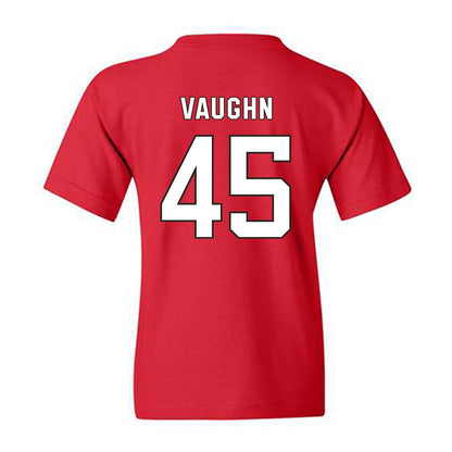 NC State - NCAA Football : Tex Vaughn - Replica Shersey Youth T-Shirt-1
