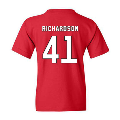 NC State - NCAA Football : AJ Richardson - Replica Shersey Youth T-Shirt-1