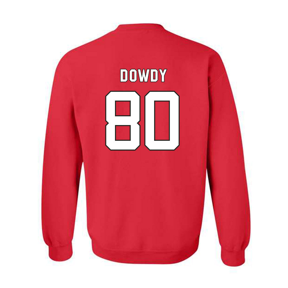 NC State - NCAA Football : Ethan Dowdy - Replica Shersey Crewneck Sweatshirt-1