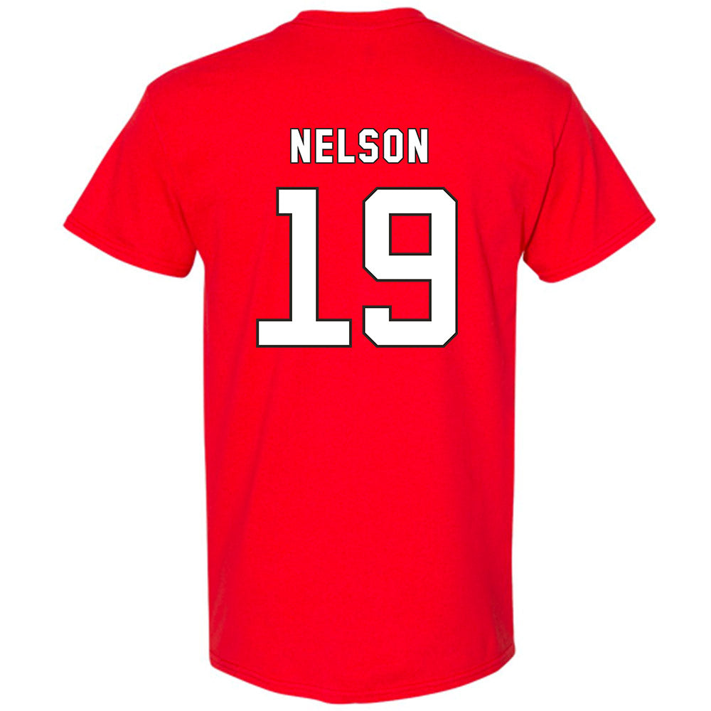 NC State - NCAA Football : DaKaari Nelson - Replica Shersey T-Shirt-1