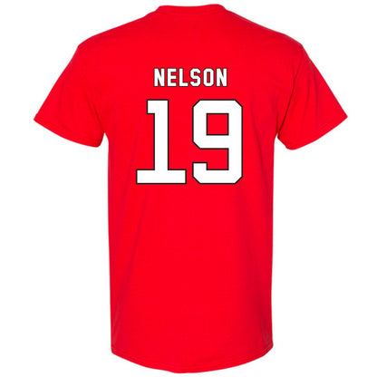 NC State - NCAA Football : DaKaari Nelson - Replica Shersey T-Shirt-1