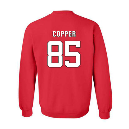NC State - NCAA Football : Tyreek Copper - Replica Shersey Crewneck Sweatshirt-1