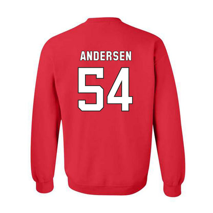 NC State - NCAA Football : Teague Andersen - Replica Shersey Crewneck Sweatshirt-1