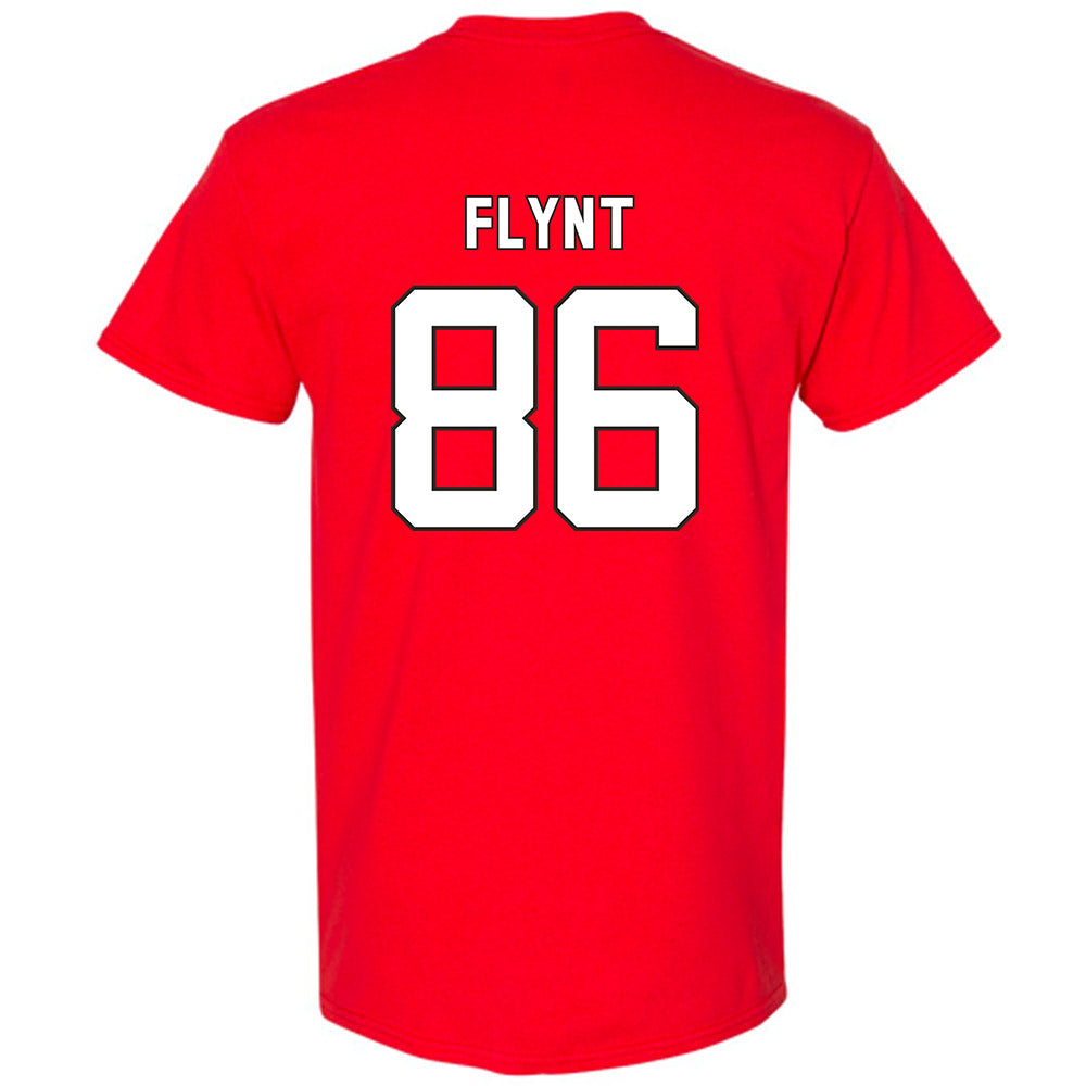 NC State - NCAA Football : Ian Flynt - Replica Shersey T-Shirt-1