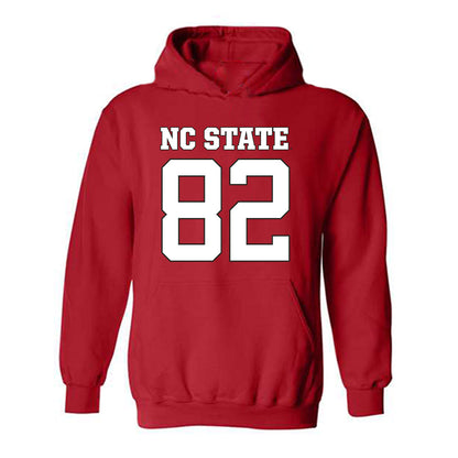 NC State - NCAA Football : Preston Douglas - Replica Shersey Hooded Sweatshirt-0