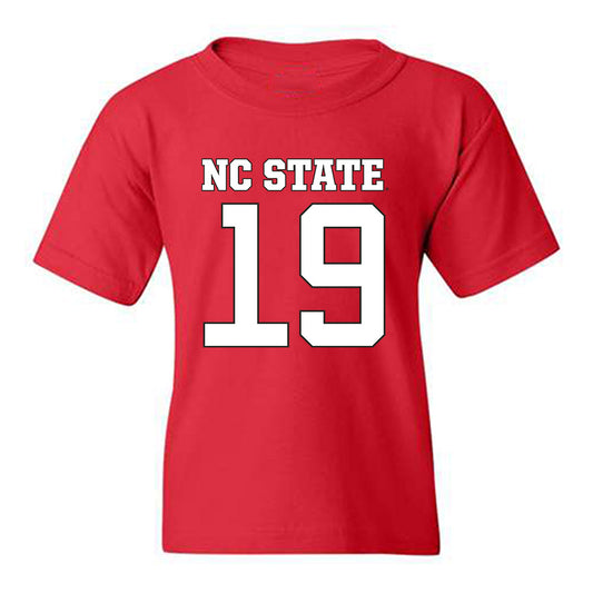NC State - NCAA Football : DaKaari Nelson - Replica Shersey Youth T-Shirt-0