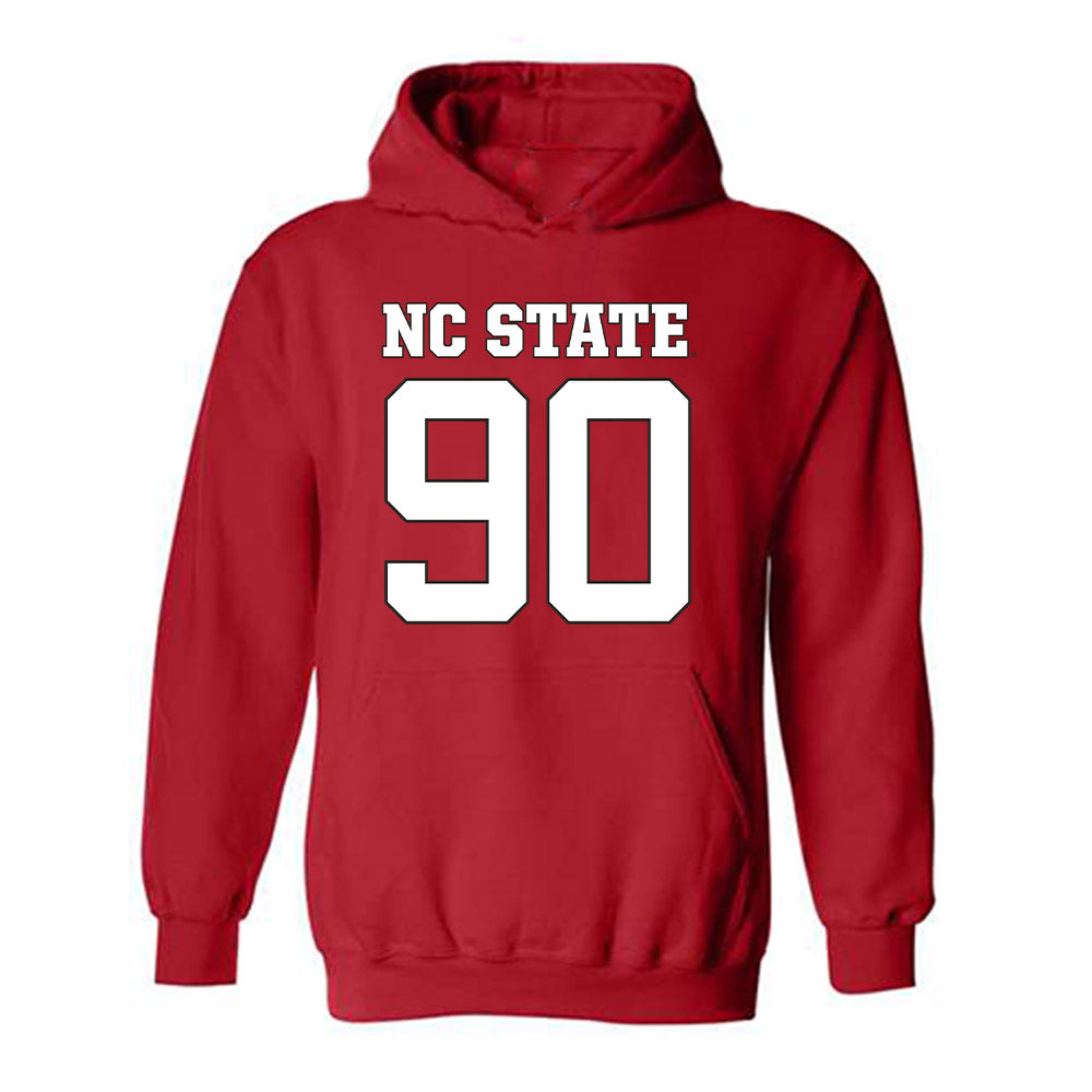 NC State - NCAA Football : Josiah Victor - Replica Shersey Hooded Sweatshirt-0