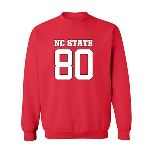 NC State - NCAA Football : Ethan Dowdy - Replica Shersey Crewneck Sweatshirt-0