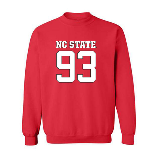 NC State - NCAA Football : Carmelo Mckenzie - Replica Shersey Crewneck Sweatshirt-0