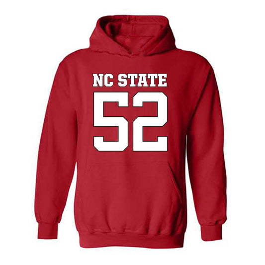 NC State - NCAA Football : Kage Payne - Replica Shersey Hooded Sweatshirt-0