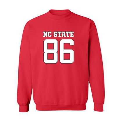 NC State - NCAA Football : Ian Flynt - Replica Shersey Crewneck Sweatshirt-0