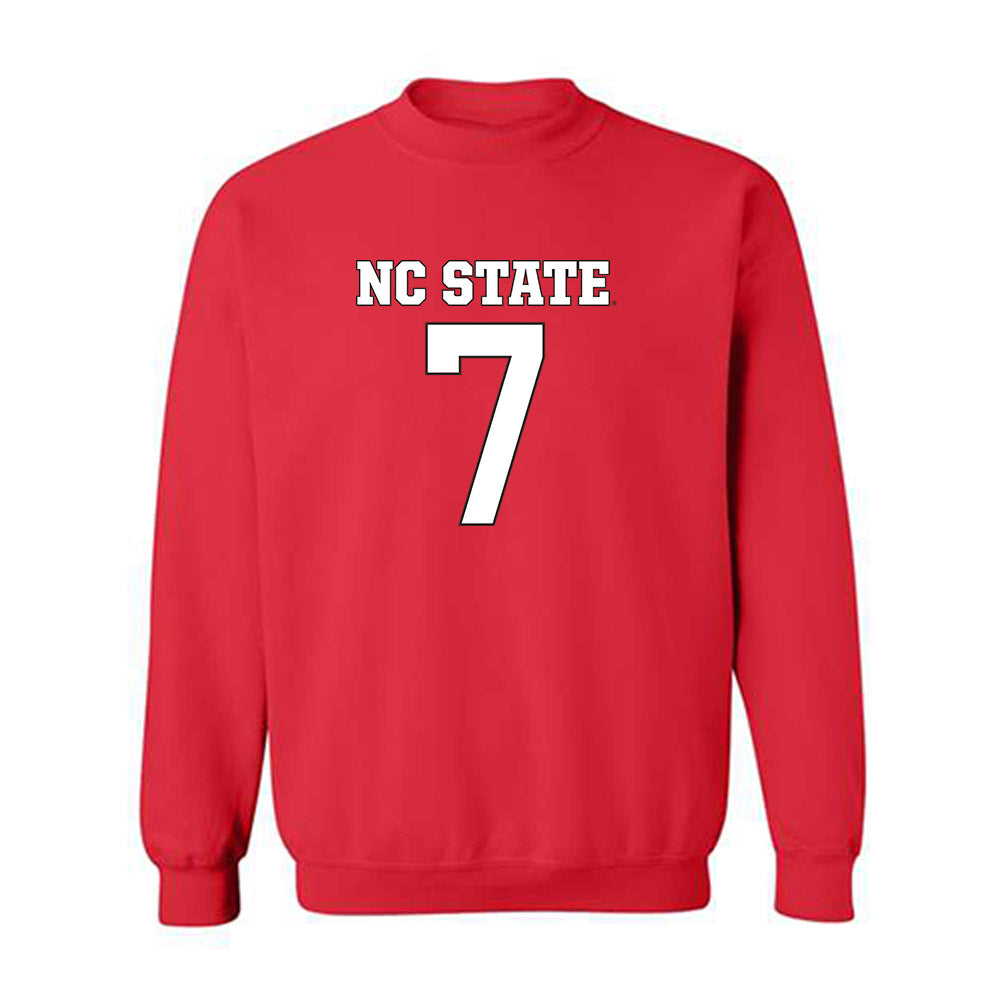 NC State - NCAA Football : Davion Gause - Replica Shersey Crewneck Sweatshirt-0